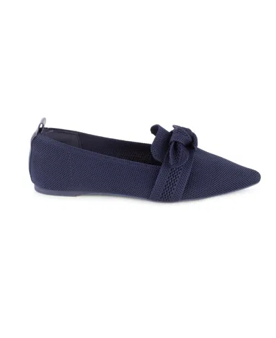 Tahari Venice Flat In Blue