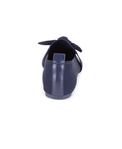 Tahari Venice Flat In Blue