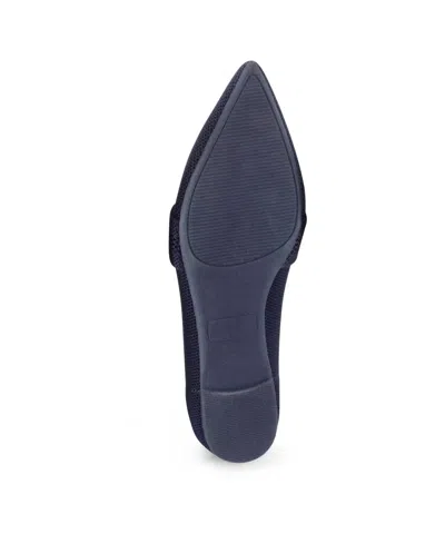 Tahari Venice Flat In Blue