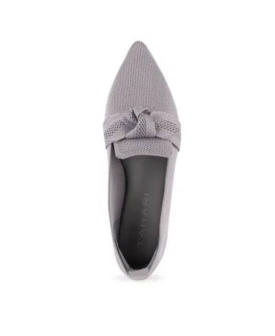 Tahari Venice Flat In Gray