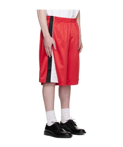 We11 Done Red Se11done Track Shorts In Red