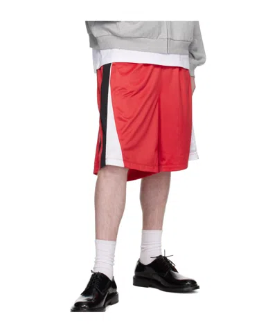 We11 Done Red Se11done Track Shorts In Red