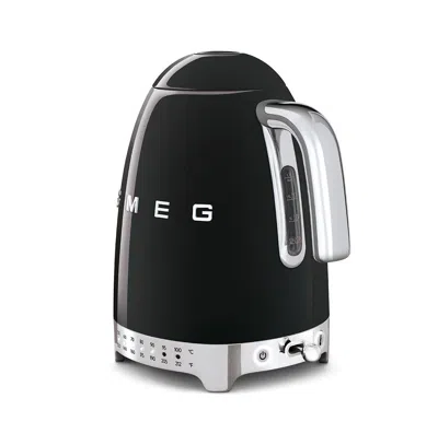 Smeg Variable Temperature Kettle In Black