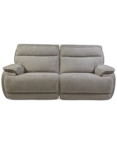 Macy's Ozryn 2-pc. Fabric Sofa With 2 Power Motion Chairs, Exclusively At  In Gray