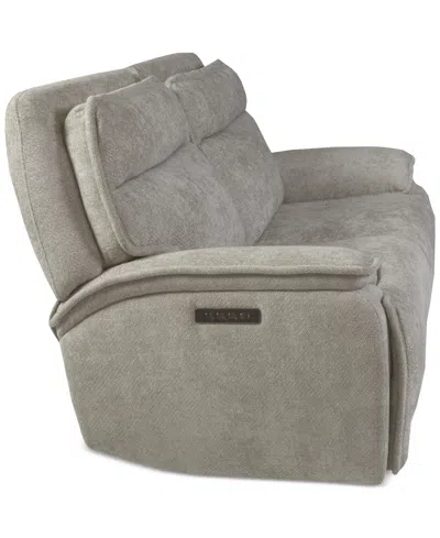 Macy's Ozryn 2-pc. Fabric Sofa With 2 Power Motion Chairs, Exclusively At  In Gray