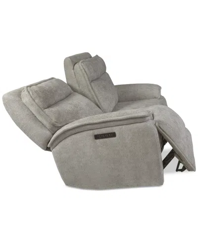 Macy's Ozryn 2-pc. Fabric Sofa With 2 Power Motion Chairs, Exclusively At  In Gray
