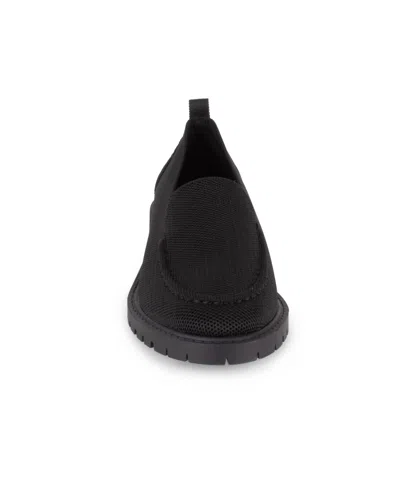 Tahari Women's Siena Knit Slip-on Loafers In Black