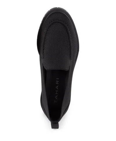 Tahari Women's Siena Knit Slip-on Loafers In Black