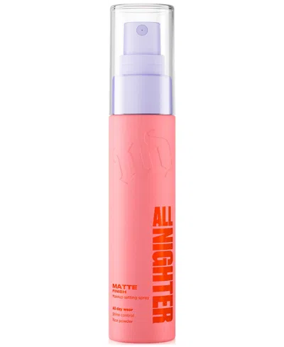 Urban Decay All Nighter Matte Setting Spray In Transparent