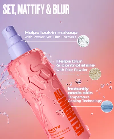 Urban Decay All Nighter Matte Setting Spray In Transparent