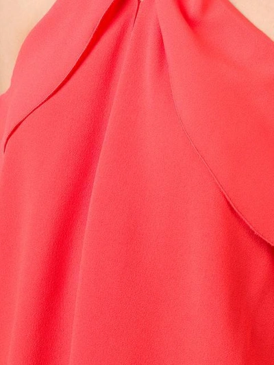 Shop Proenza Schouler Off-shoulder Blouse In Red