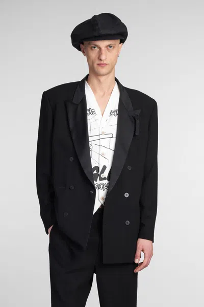 Magliano Blazer In Black Wool In Black
