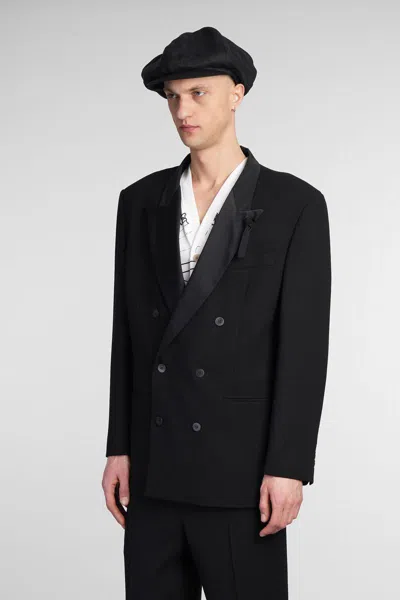 Magliano Blazer In Black Wool In Black