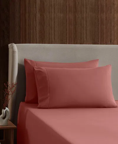 Nestl Premier Collection Deep Pocket 4 Piece Sheet Set, Full In Pink