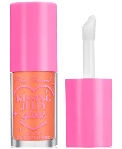 Too Faced Kissing Jelly Lip Oil Gloss In Multi