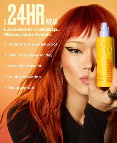 Urban Decay All Nighter Glow Setting Spray In Transparent