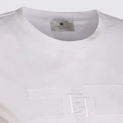 Elisabetta Franchi Classic T-shirt In White