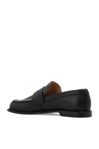 Jw Anderson J. W. Anderson Biker Moccasin In Black