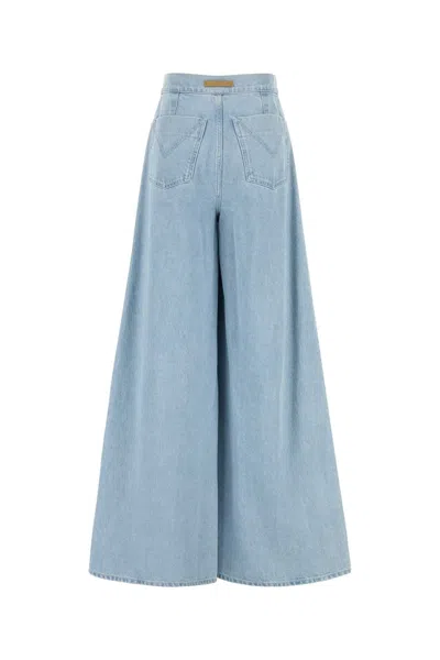 Max Mara Denim Affari Wide-leg Jeans In Blue