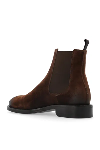 Dsquared2 Boot  Men Color Leather In Brown