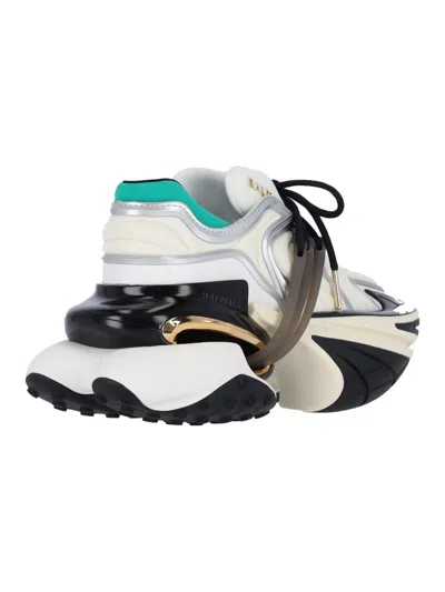 Balmain Unicorn Wave Neoprene Sneakers In Multi