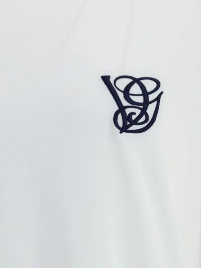 Valentino Cotton T-shirt With Vg Patch In White