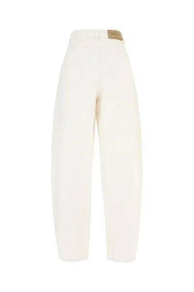 Givenchy Cocoon Denim Pants Clothing In White