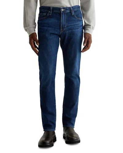 Ag Everett Slim Straight Jeans In Midlands Blue In Blue
