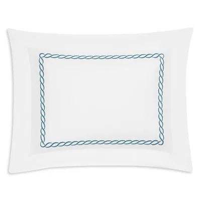 Matouk Classic Chain Standard Sham In Blue