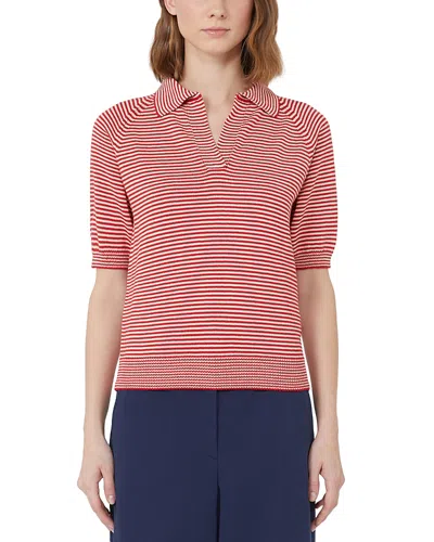 Weekend Max Mara Weekend Maxmara Junior Top Red In Red
