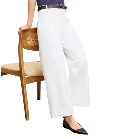 M.m.lafleur The Abby Jean - Eco Better Than Denim In White