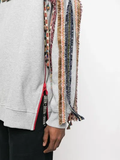Ritos Tassel-detail Sweatshirt In Gray
