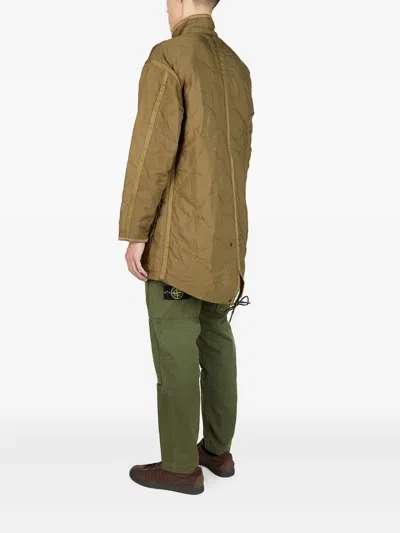 Liberaiders Quilted Patch Coat In Green