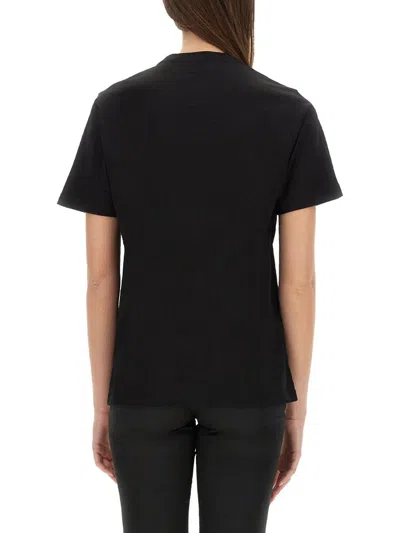 Burberry Cotton T-shirt In Black