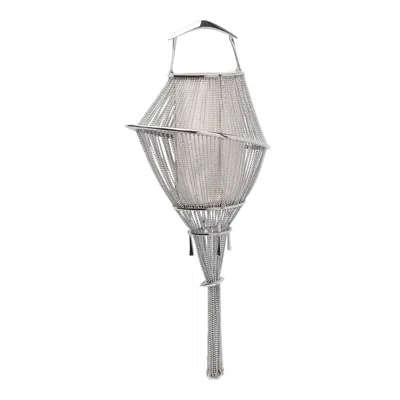 Benedetta Bruzziches Lumiere An Italian Afternoon Handbag In Silver