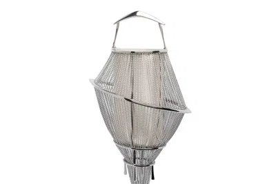 Benedetta Bruzziches Lumiere An Italian Afternoon Handbag In Silver