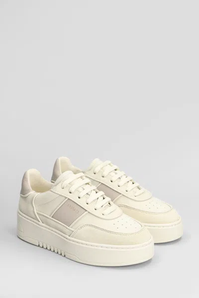 Axel Arigato Orbit Sneakers In Beige Suede And Fabric In Neutral