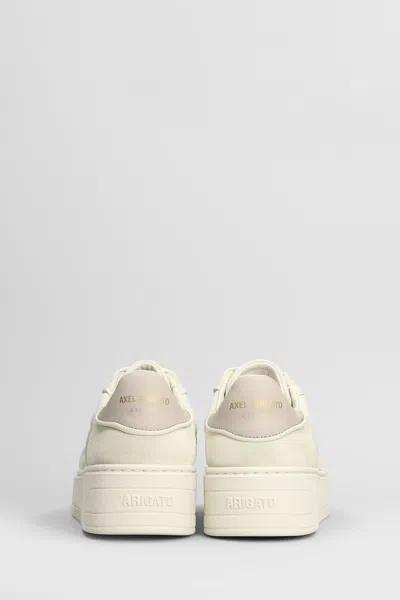 Axel Arigato Orbit Sneakers In Beige Suede And Fabric In Neutral