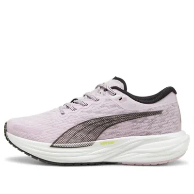Puma (wmns)  Deviate Nitro 2 Radiant 'grape Mist Black' In White