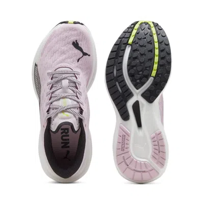 Puma (wmns)  Deviate Nitro 2 Radiant 'grape Mist Black' In White