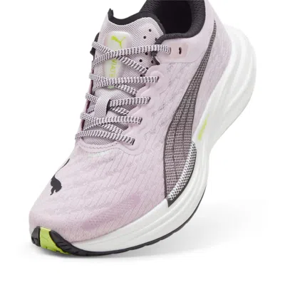 Puma (wmns)  Deviate Nitro 2 Radiant 'grape Mist Black' In White