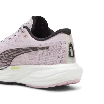 Puma (wmns)  Deviate Nitro 2 Radiant 'grape Mist Black' In White