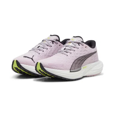 Puma (wmns)  Deviate Nitro 2 Radiant 'grape Mist Black' In White