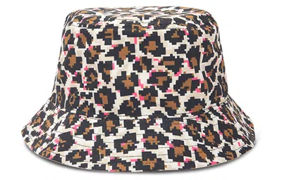 Converse Reversible Bucket Hat 'digi Leopard' In Multi
