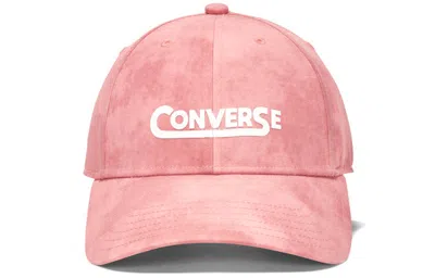 Converse Graphic Washed Baseball Cap 'terracotta Pink'