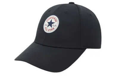 Converse All Star Chuck Taylor Solid Color Cap With Contrasting Logo In Black