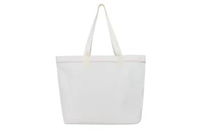 Converse Graphic Tote Bag 'egret' In White