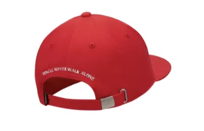 Converse X Lfc 6-panel Cap 'tomato' In Red