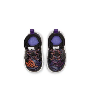 Air Jordan (td)  1 Mid Se 'tiger Stripe' In Black