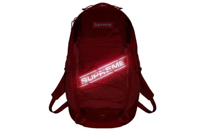 Supreme Fw23 3d Logo Backpack 'red'